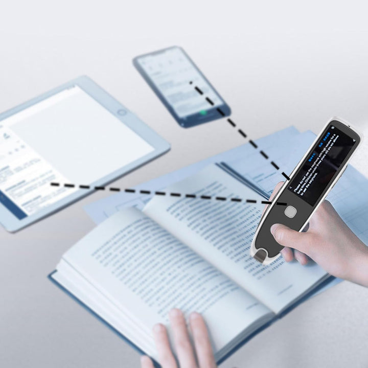 Wörterbuch-Scan-Übersetzungsstift, WiFi und Offline, 112-Sprachen-Wörterbuch-Lesestift, Unterstützt