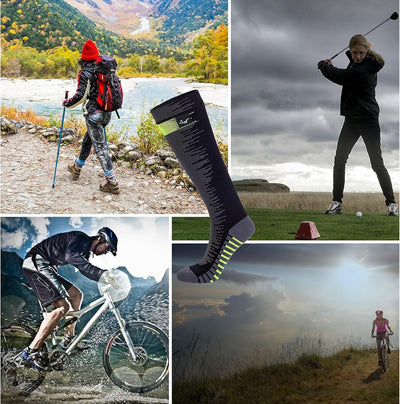 OTTERSHELL Original wasserdichte, atmungsaktive Kniestrümpfe. Für Outdoor-Aktivitäten: Golfen, Laufe