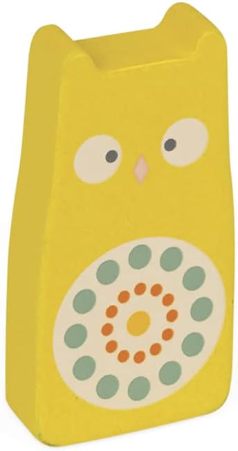 Janod - 28 Holzdominos Kollektion Sweet Cocoon - Baby- und Kleinkindspielzeug Farbe auf Wasserbasis