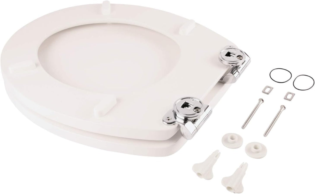 SITZPLATZ® WC-Sitz mit Absenkautomatik, Wellness Dekor Relax, High Gloss Toilettensitz mit Holz-Kern