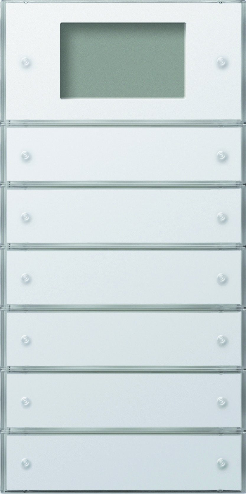 Tastsensor 3 Plus 6fach (2+4) Flächensch GIRA 2046112