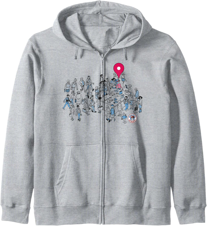 Where's Waldo? Found Shopping Kapuzenjacke