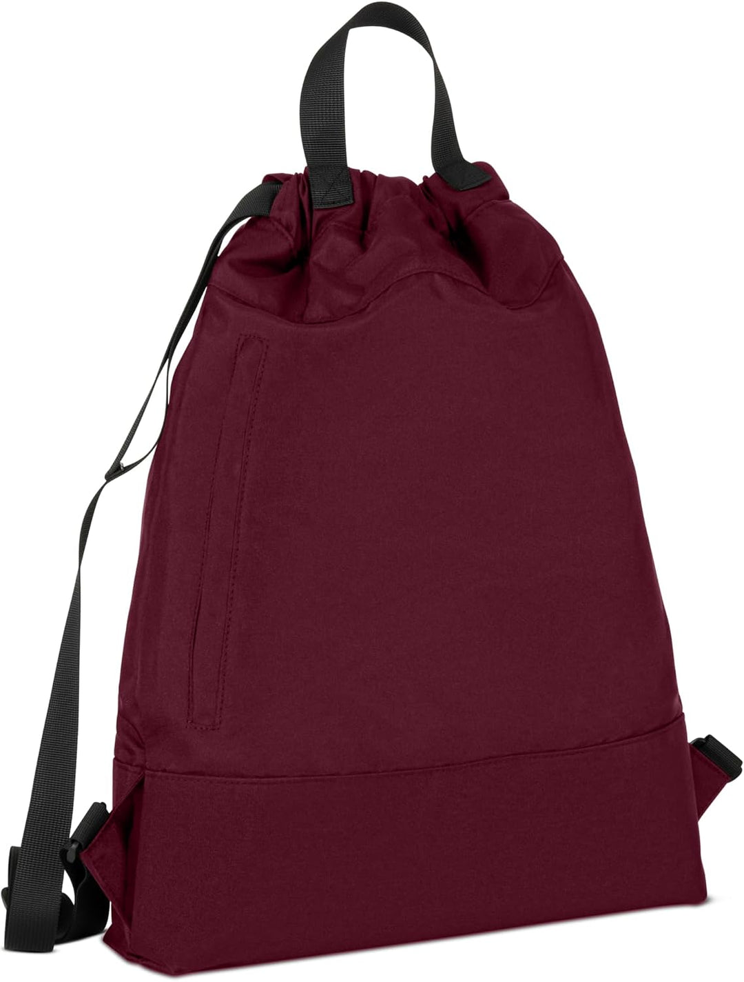 LARKSON Turnbeutel Damen &amp; Herren Rot - No 7 - Rucksack Damen für Sport und Festival - Beutel Rucksa