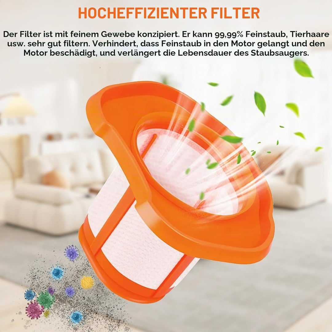 3 Stück Ersatzfilter für BLACK+DECKER BHHV320B BHHV320J BHHV520BF BHHV520BFP BHHV520BT BHHV520JF BHH