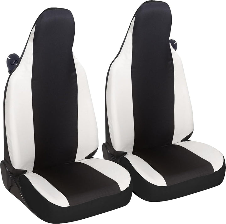 Susy Shop Autositzbezüge, kompatibel mit Smart fortwo, 450 451 und 453, Set mit 2 Vordersitzbezügen