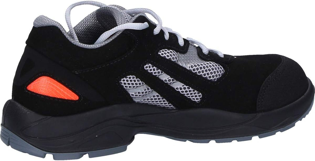 Atlas Flash 2005 | ESD S1P Arbeits-ind Sicherheitsschuhe 41 EU Schwarz Rot, 41 EU Schwarz Rot