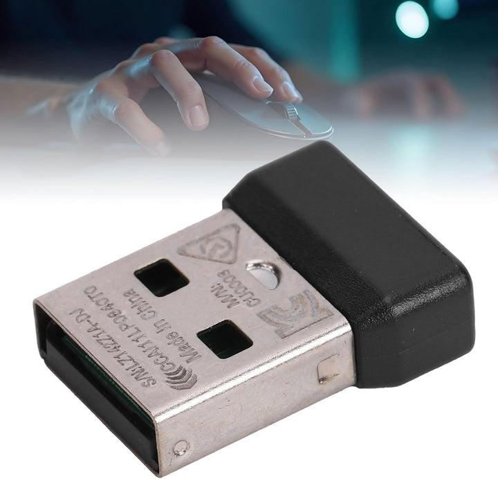 XUMIUZIY Ersatz für USB-Mausempfänger, Kabelloser Dongle-Adapter für G305 G304 Gaming-Maus, mit 2,4-