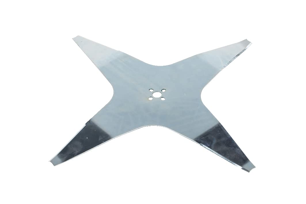 Mährobotermesser 4-Zahn, Aussen-Ø 290 mm, Bohrung-Ø 10,1 mm gebogen