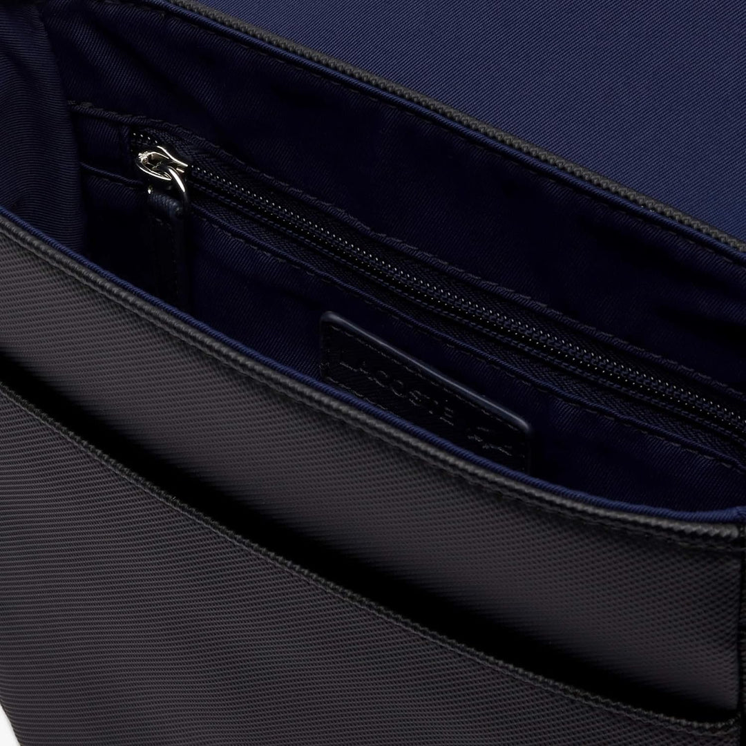 Lacoste Herren Nh4423hc Handtasche Schwarz, Schwarz