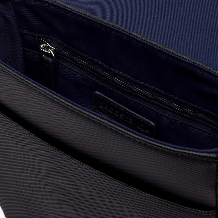 Lacoste Herren Nh4423hc Handtasche Schwarz, Schwarz