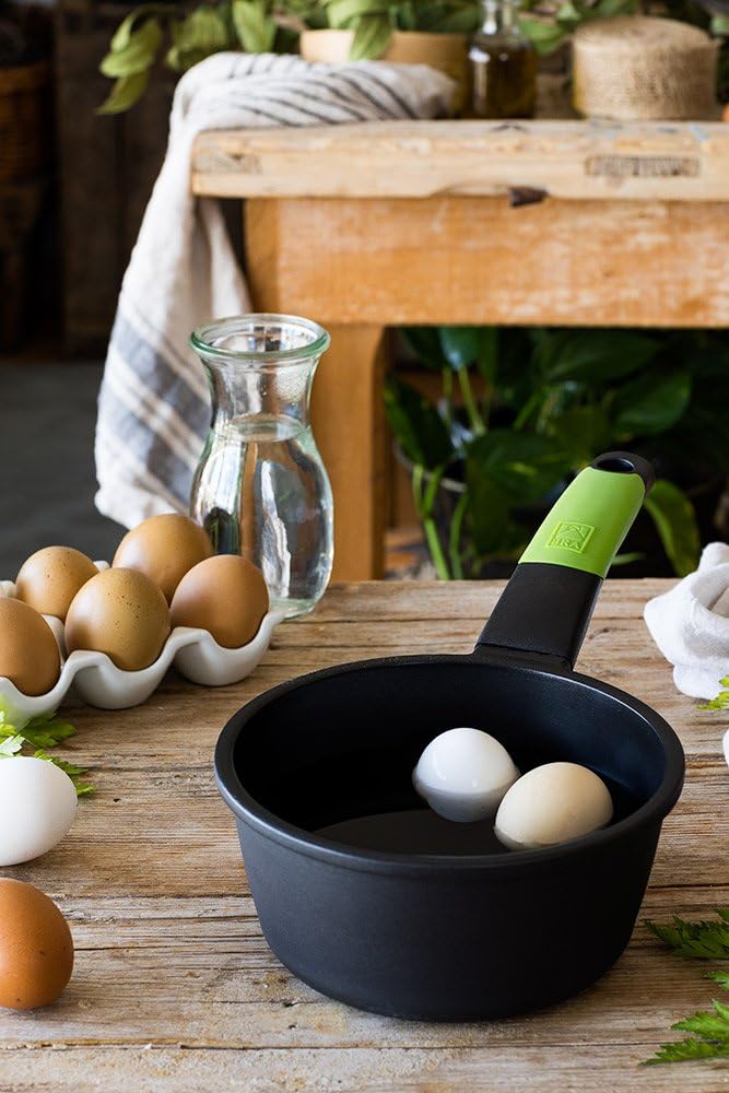 BRA Prior | Kochtopf 16 cm, Aluminiumguss mit Antihaftbeschichtung, PFOA-frei, für alle Küchentypen