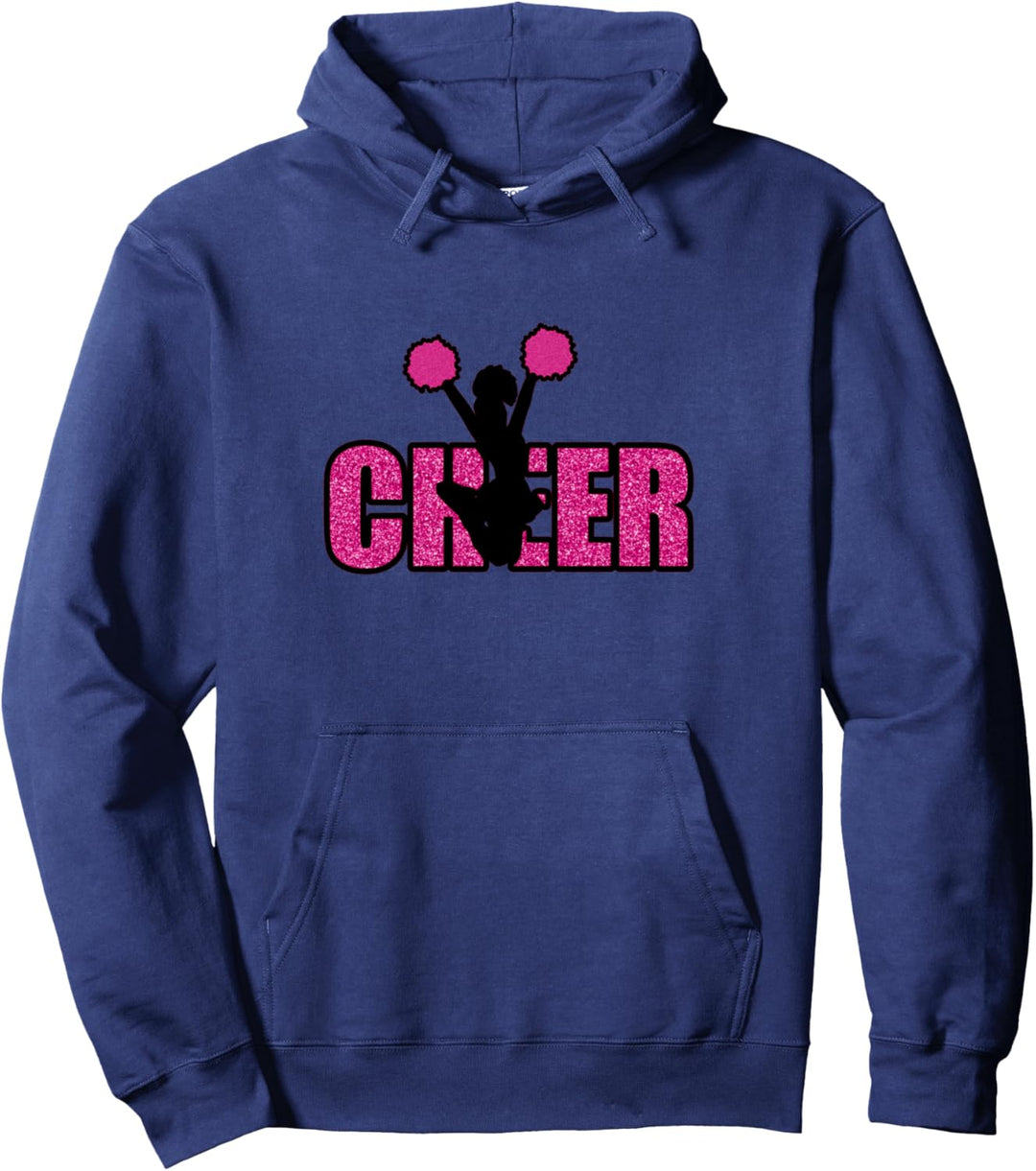 Cheer Cheerleader Mom Spirit Wear Gift Pullover Hoodie