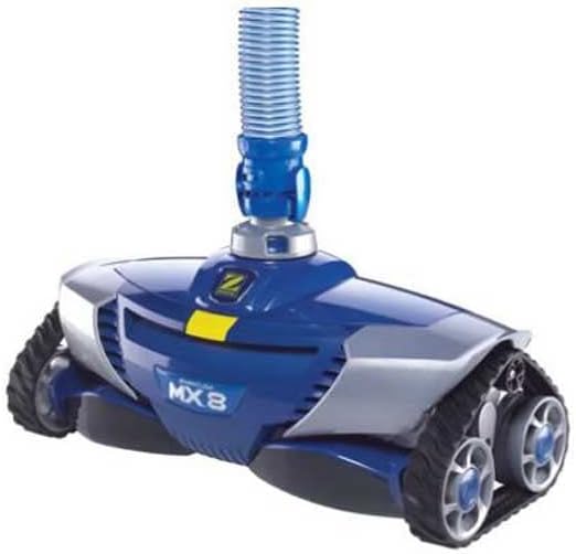 Zodiac Hydraulischer Poolreiniger MX8, Boden und Wände, Raupenantrieb, Für Becken bis max. 12 x 6 m,