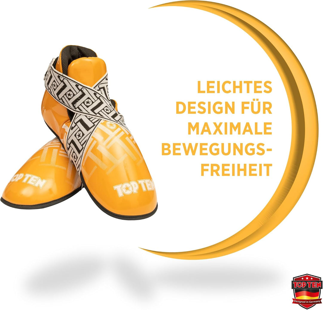 TOP TEN Fussschutz „Superlight Prism“ Gelb S, Gelb S