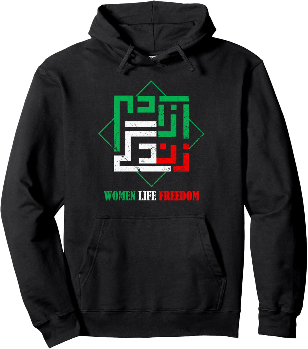 Zan Zendegi Azadi Persian Woman Life Freedom Pullover Hoodie