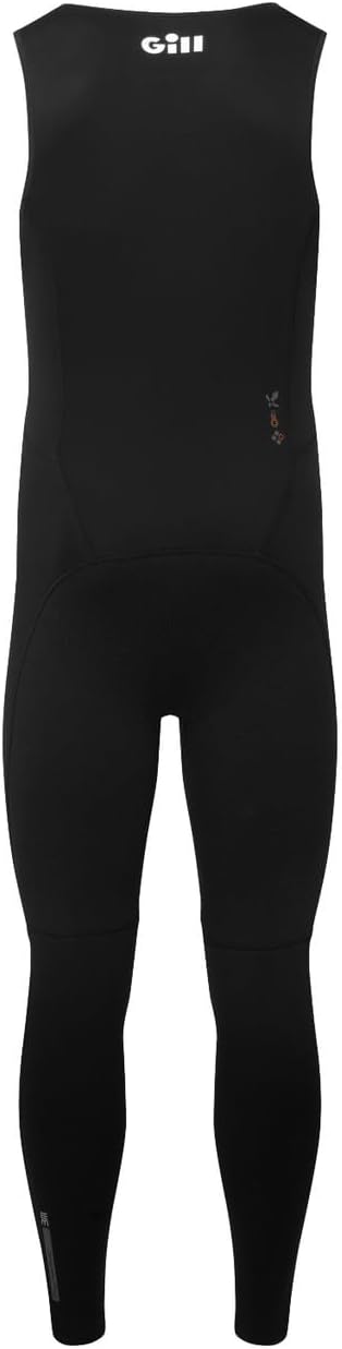 Gill Dynamic Long John Neoprenanzug, ärmellos, 3 mm Thermo- und Aufprallschutz, Bio-Schaum, Reissver