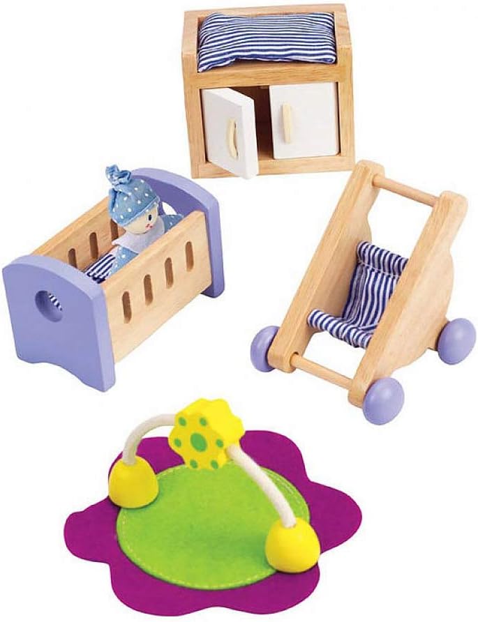 Hape E3459 - Babyzimmer, Klein, Babyzimmer