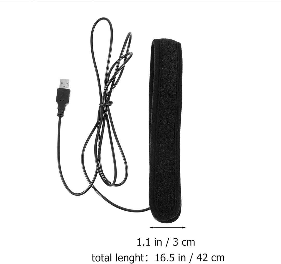 Housoutil USB Tauheizung Für Kamera Objektivwärmer Mit Neoprenmaterial Dreistufige Temperaturregelun