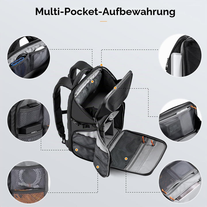 K&amp;F CONCEPT Kamerarucksack, Fotorucksack Wasserdicht Spiegelreflex DSLR Camera Bag für Spiegelreflex