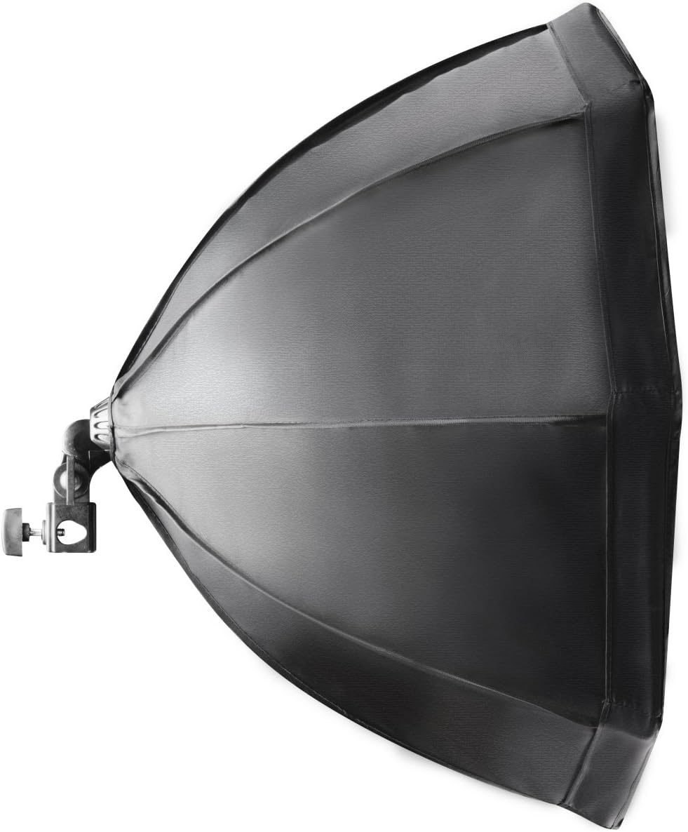 Walimex Daylight Set 250 Studioset (250 Watt Daylight, Octagon Softbox 55 cm und