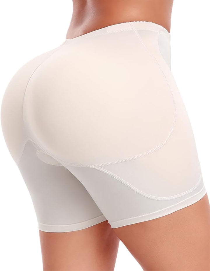 Damen Miederpants Gepolstert Po Push Up Butt Lifter Miederhose Kontrolle Shapewear Figurformender L
