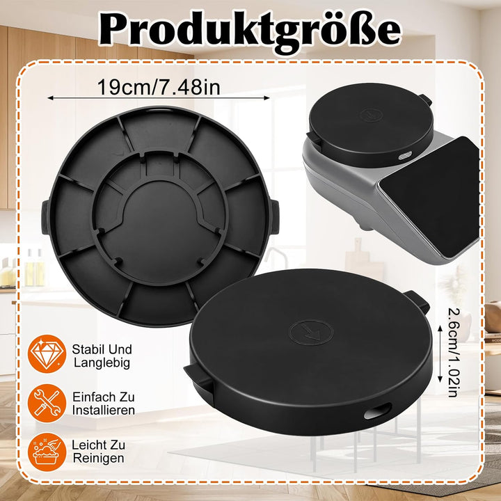 SelfTek Wiegebase für Thermomix TM7 Zubehör - Wiegeplatte Silicone Verwandelt TM7 Zur Plattformwaage