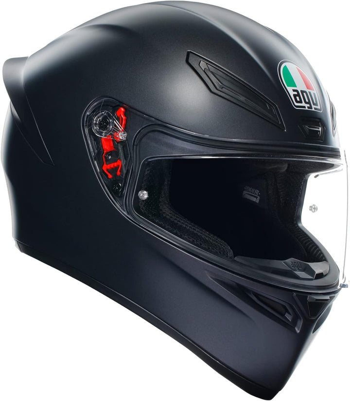 AGV - K1 S E2206 Motorrad Helm, Herren ECE Vollvisier Motorradhelm, Racing Style mit Aerodynamischem
