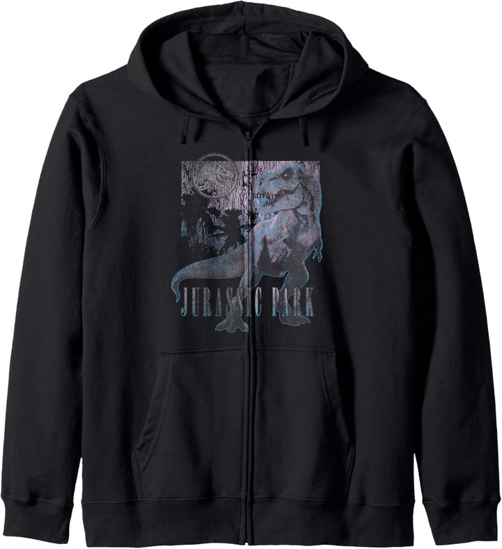 Jurassic Park Muted Rex Poster Kapuzenjacke