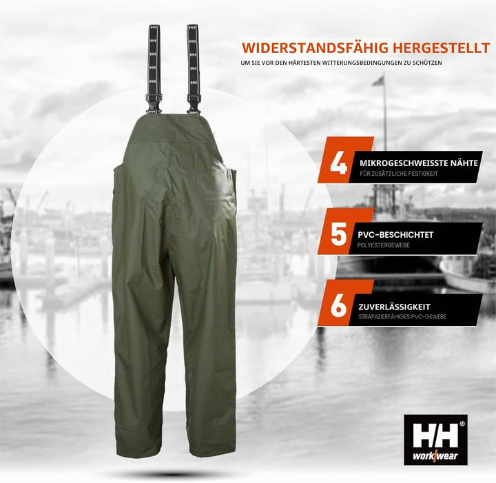 Helly Hansen Workwear Unisex Mandal Regen Helly Hansen Workwear, Grün, XL EU XL Grün, XL Grün