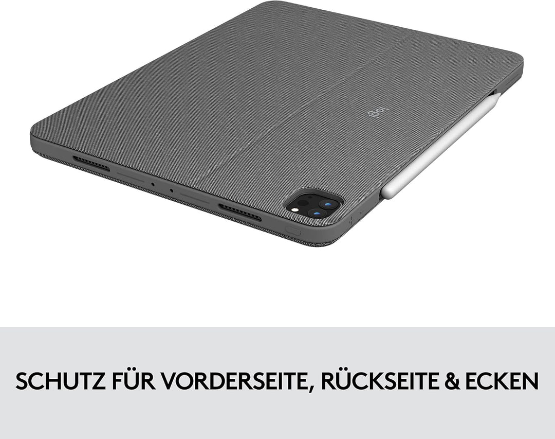 Logitech Combo Touch – Grau – Pfannen-Nordisch