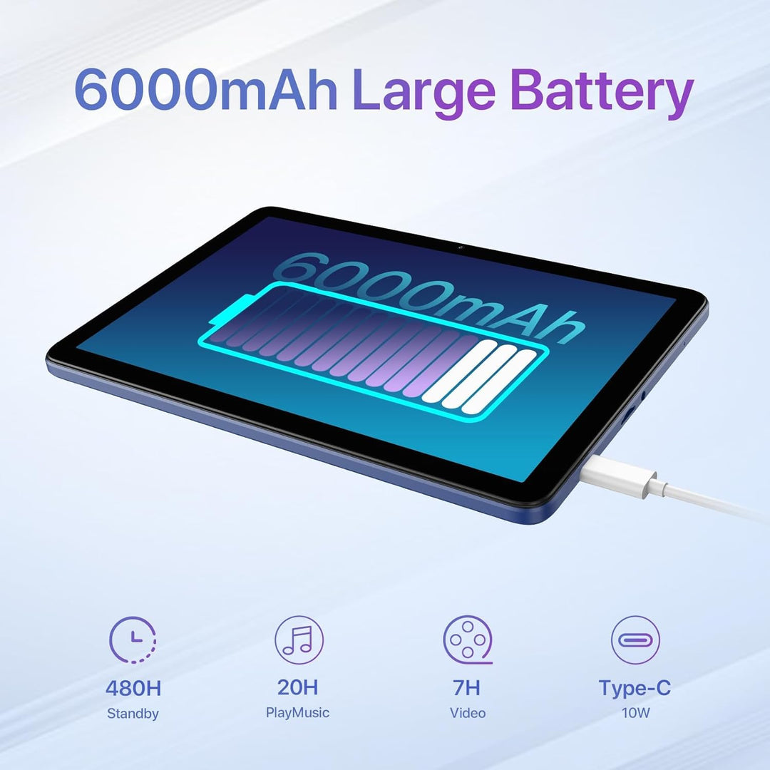 UMIDIGI Android Tablet 13,Tablet 10.1 Zoll 2024 Newest, G2 Tab Tablet,WiFi 6/BT5.0,8GB(4+4)+64GB/TF