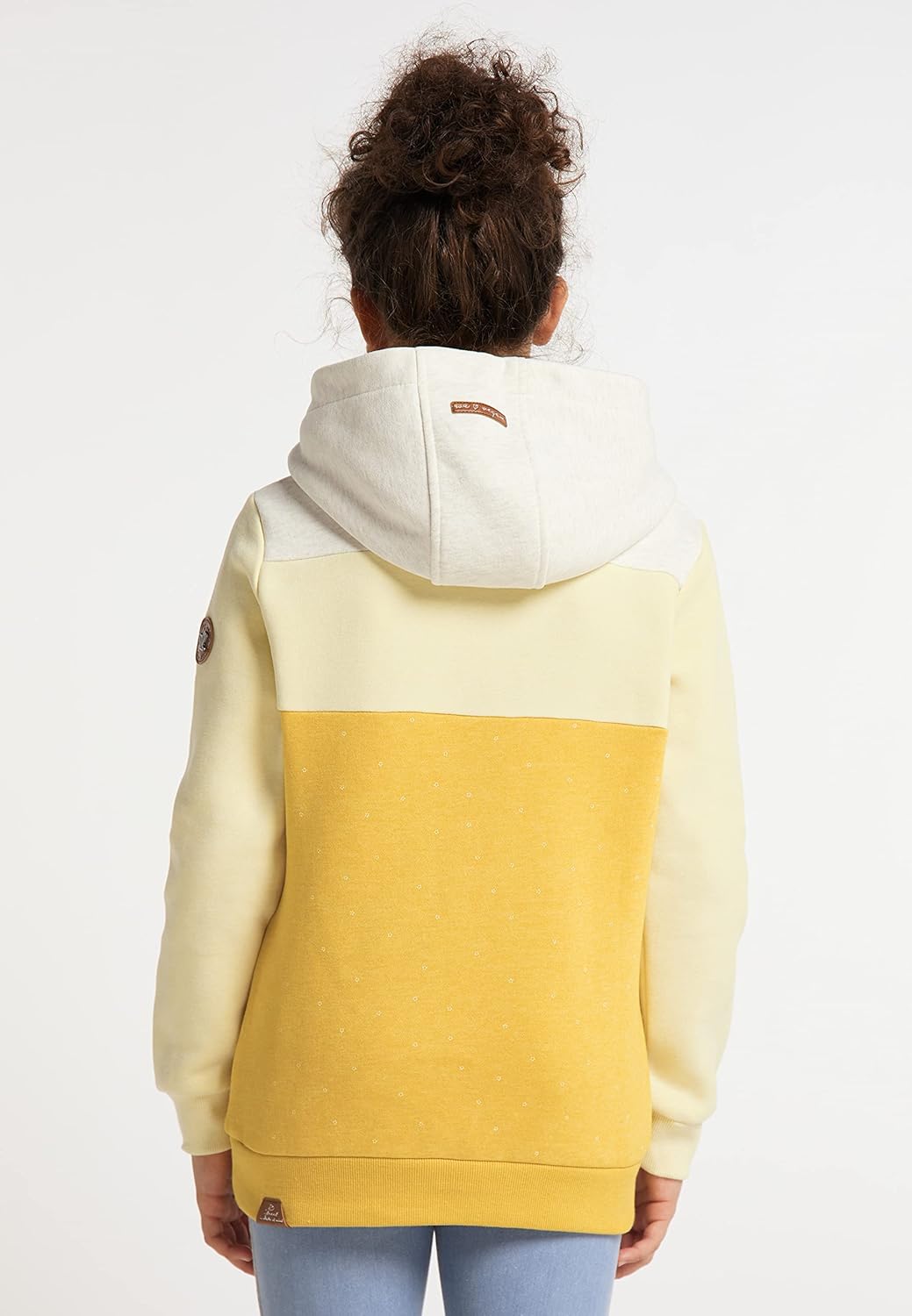 Ragwear Dyska Mädchen Sweatshirt Hoodie Sweater mit Kapuze mit Blockstreifen Pullover in sommerliche