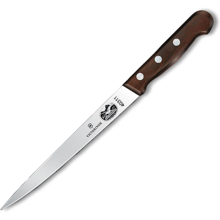 Victorinox Fischfiletmesser extra Flex 18 cm Küchenmesser, Nylon, braun, Standard Küchenmesser Fisch