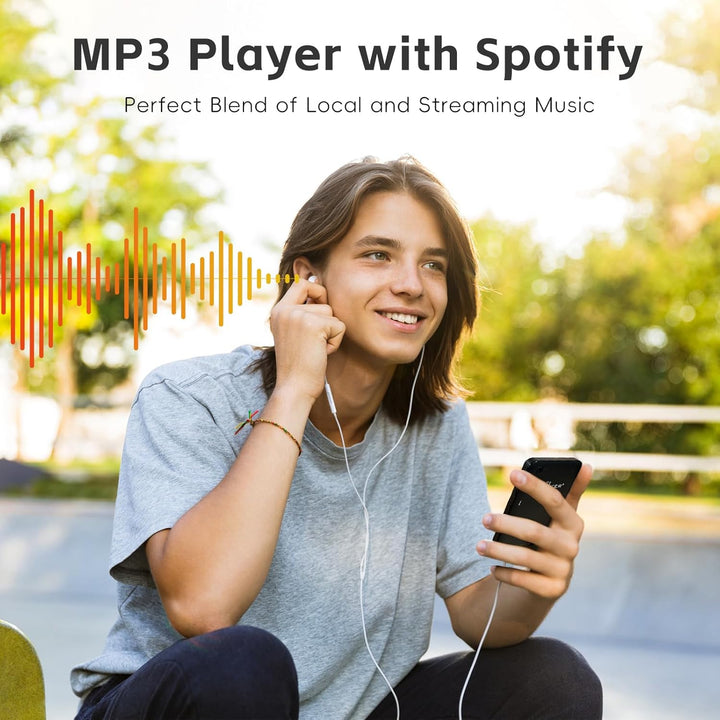 HIFI WALKER G7 MP3 Player with Bluetooth and WiFi- MP3 Player with Spotify and Camera, Android MP3 P