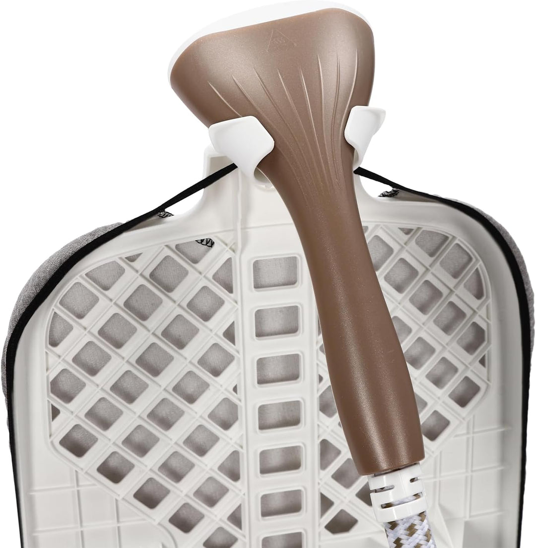 Steamer Dampfglätter, Home Stand-Dampfglätter mit Bügelbrett, Anti-Verbrühungs-Handschuh, 1.6L Wasse