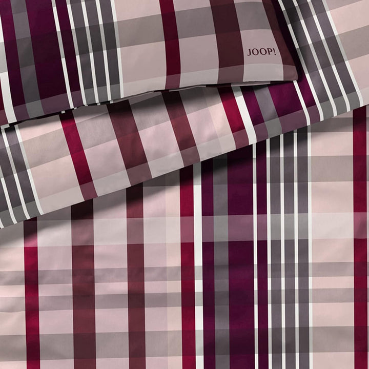 JOOP! Bettwäsche Checks 4098 | 1 Rose - 135 x 200