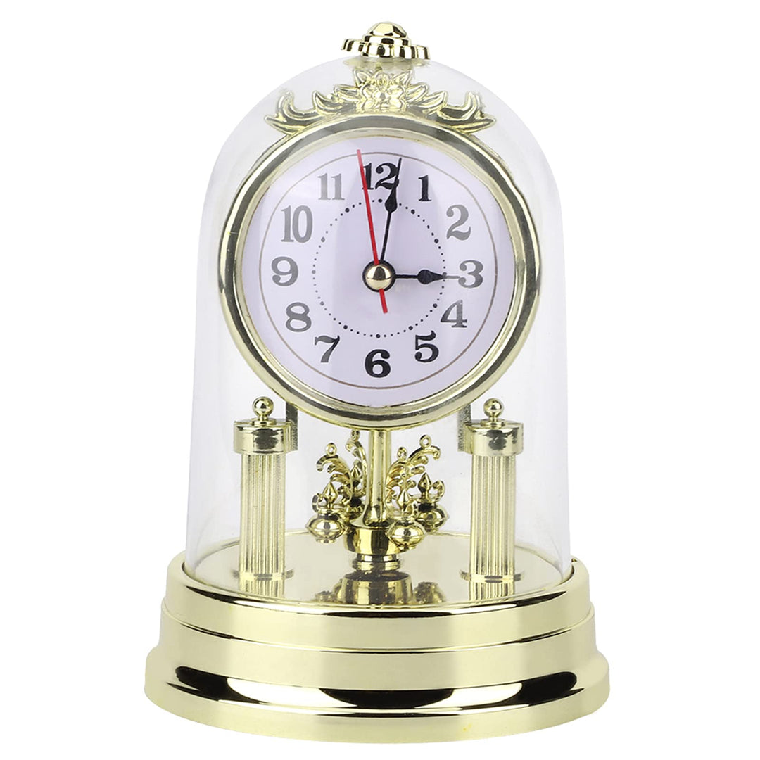 Cocoarm European Retro Style Wohnzimmeruhr Silent Antique Tischuhr Standuhr Decoration Home Ornament