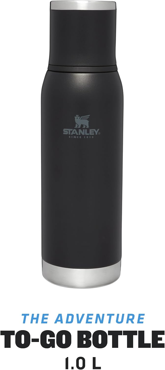 Stanley Adventure To-Go Thermosflasche 1.0L - 25 Stunden Heiss - 27 Stunden Kalt - Auslaufsicher - I