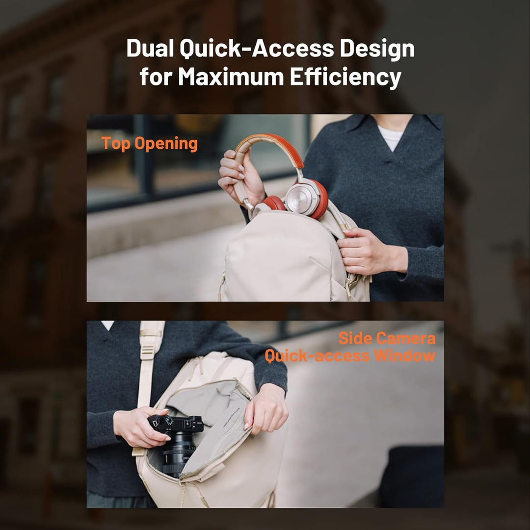 PGYTECH OneGo Lite Kamerarucksack 16L, Leichter Wasserabweisend Rucksack Fotografin für Stadt & Reis