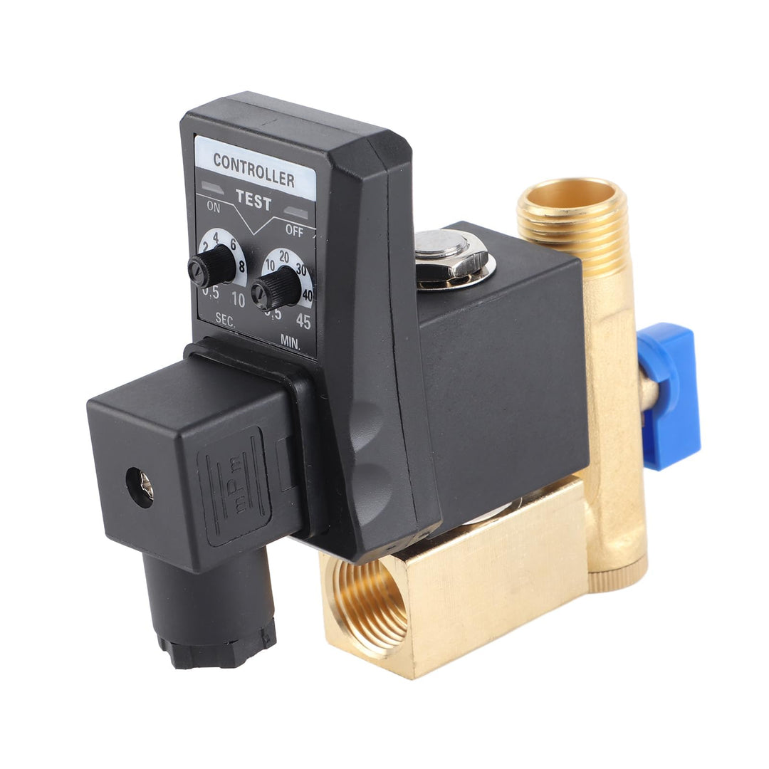 Automatisches Ablassventil G1 / 2 DN15 Automatische Elektronische Zeitgesteuerte Ablassventil Luftbe