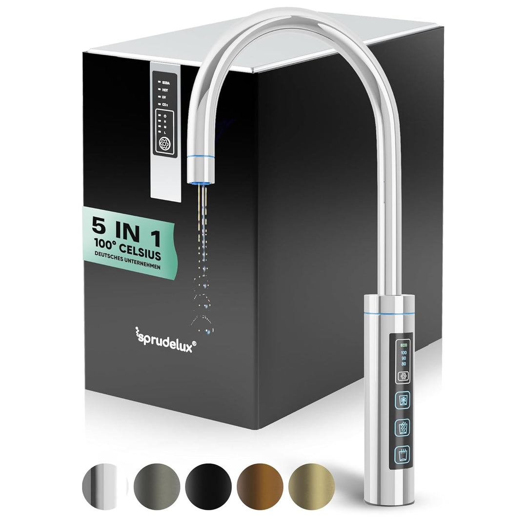 Effektive Reinigung für SPRUDELUX Trinkwassersysteme FLAME - pH-neutral, Reinigungsset für FLAME Was