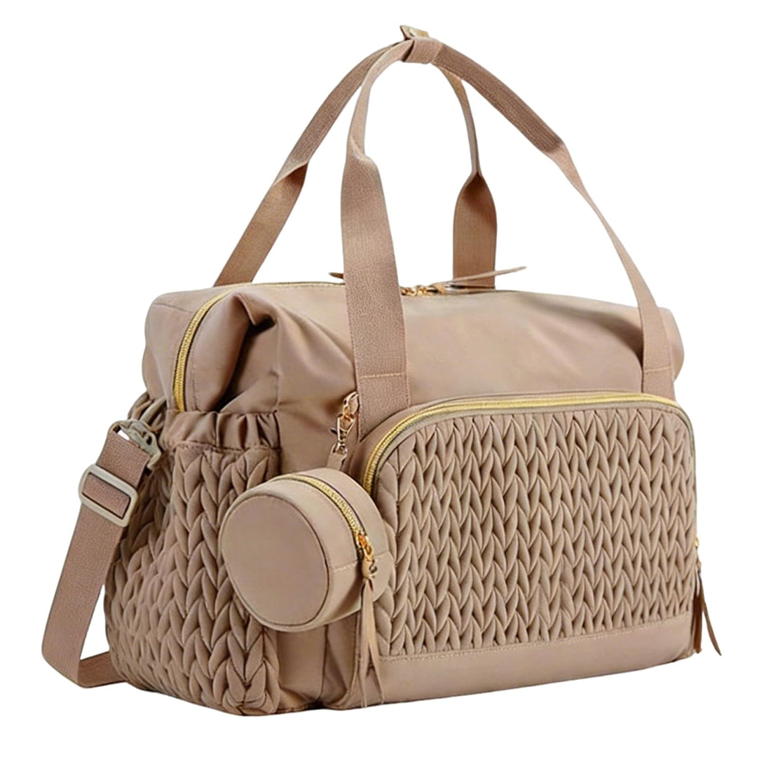 Multifunktionale Wickeltasche, Schultertasche mit Schnulleretui, Grosse Kapazität, für Mutterschaft
