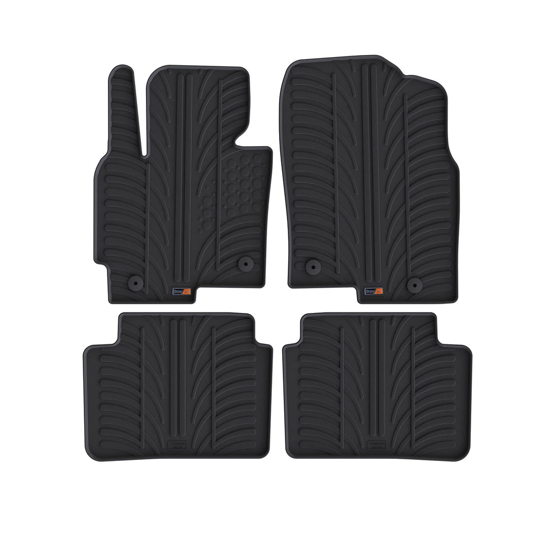 Travall Mats Gummifussmatten Kompatibel Mit Mazda CX-5 (2012-2017) TRM1107 - Allwettermatten Nach Ma