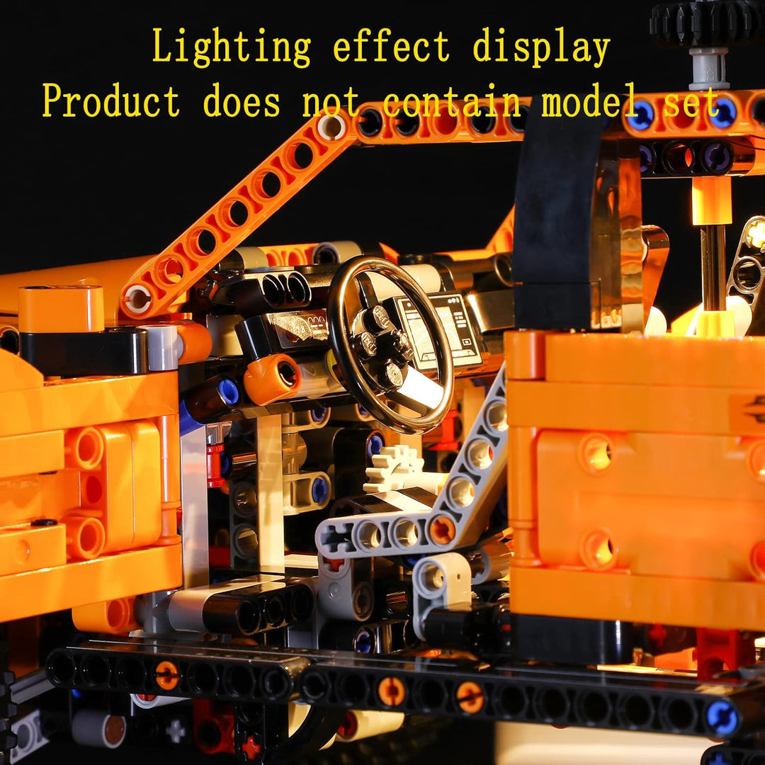 GEAMENT LED Licht-Set Kompatibel mit Lego Ford F-150 Raptor Pick-Up Truck - Beleuchtungsset für Tech