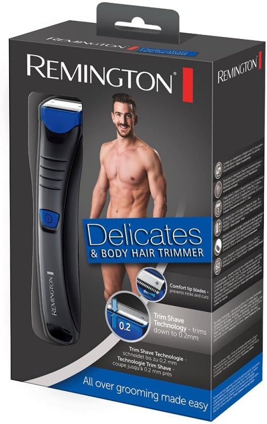 Remington Haartrimmer Intimbereich & Körper [hautfreundlich & sicher bis 0,2mm ohne Hautirritationen