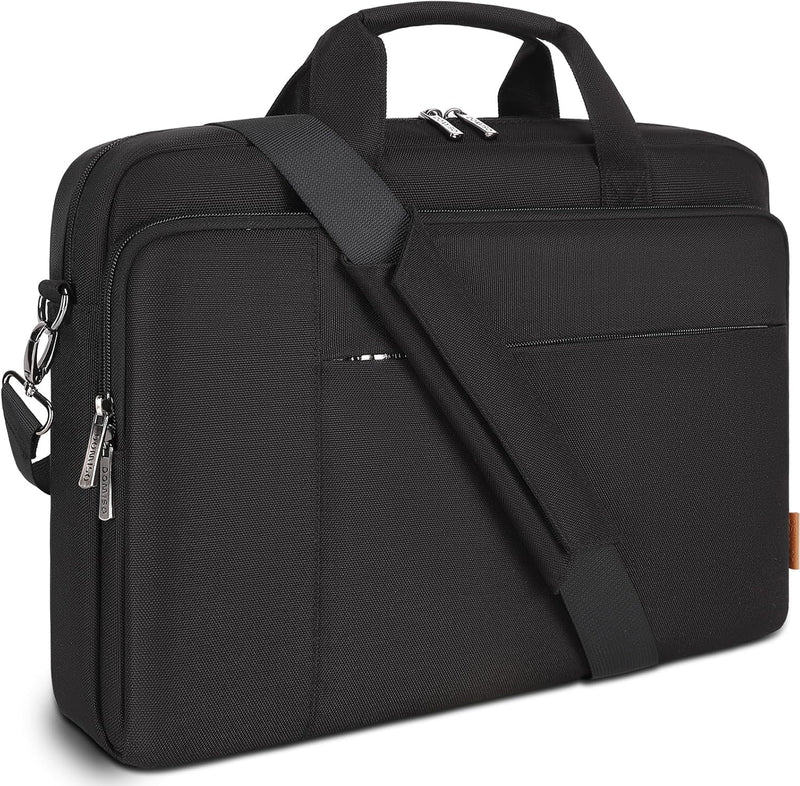 DOMISO 15,6 Zoll Laptop Tasche Aktentasche Schultertasche Wasserdicht Notebooktasche für 15.6" Lenov