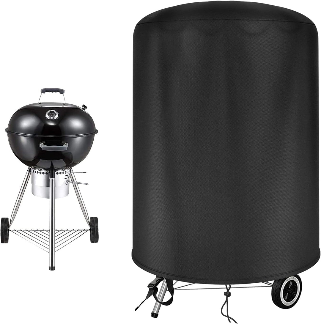 Abdeckung für Weber Kugelgrill 47cm Abdeckhaube Grill 47 cm, 500D Oxford Wasserdicht Winddicht Hülle