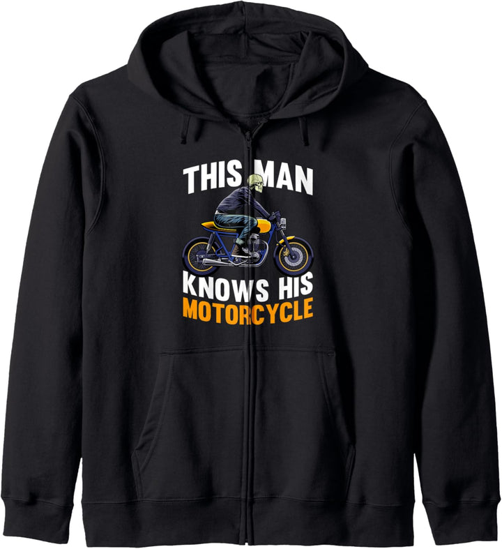 Motorradfahrer Biker - Motorrad Kapuzenjacke