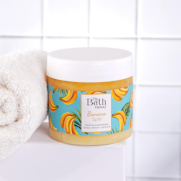 Banana Split Shea Body Scrub,300 Gramm