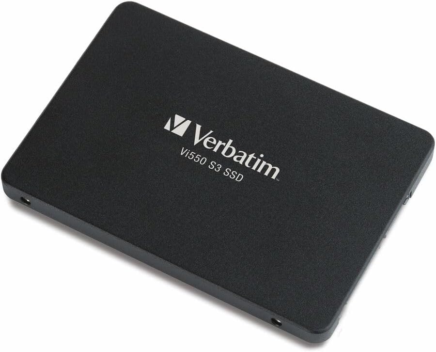 Verbatim Vi550 S3 SSD, internes SSD-Laufwerk mit 256 GB Datenspeicher, Solid State Drive mit 2,5'' S